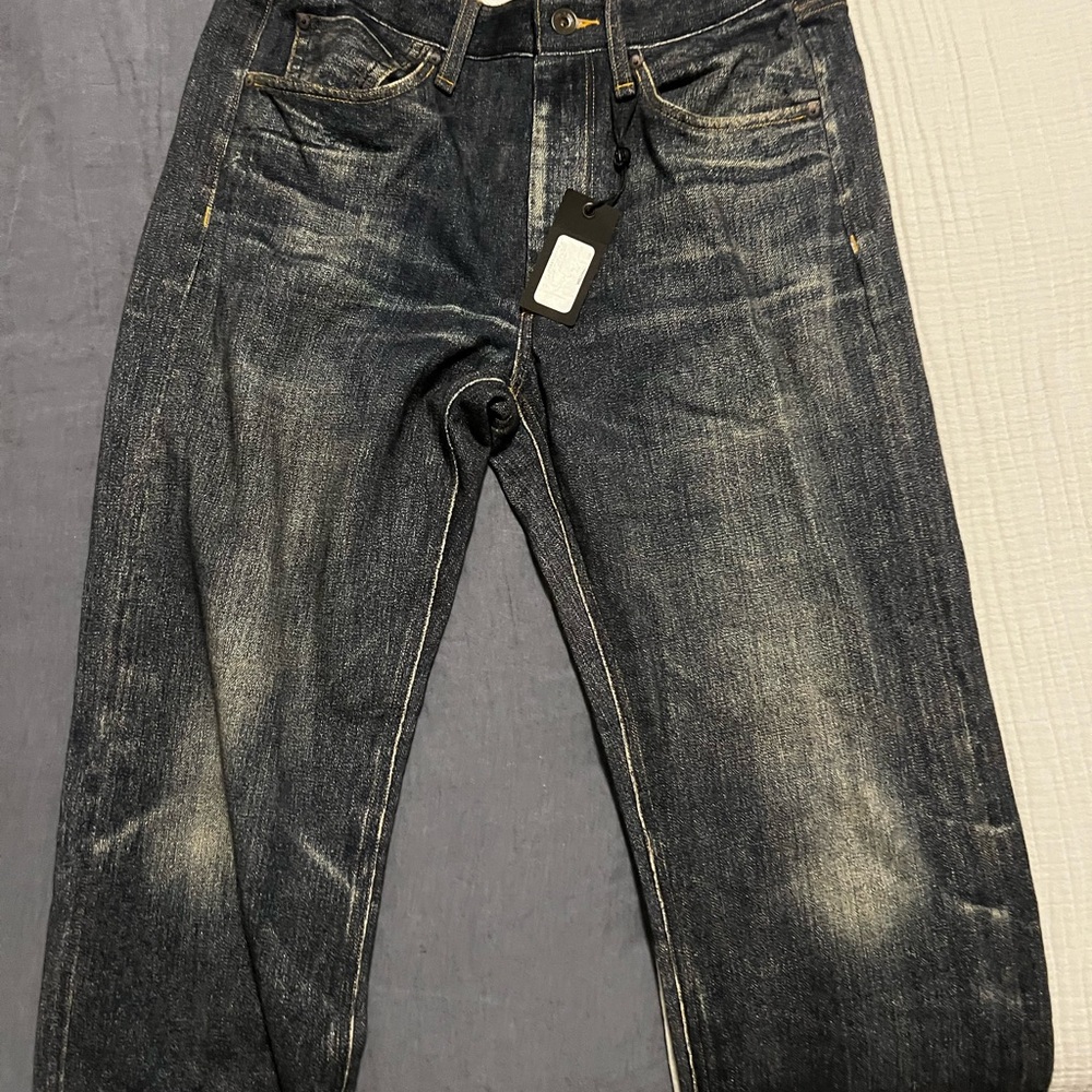 Rag & Bone Dark Wash Miramar Terry Jeans